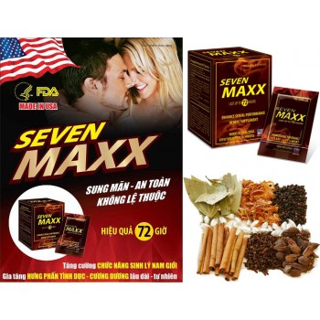 Thuốc (thảo dược) Seven Maxx - Cải thiện chức năng sinh lý nam
