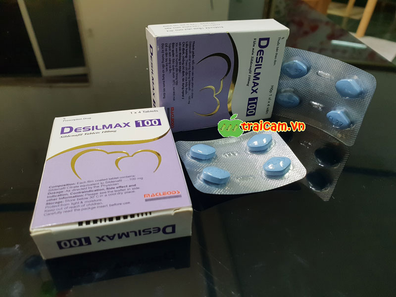 Thuốc trị rối loạn cương dương Desilmax 100 giúp nam giới kiểm soát khả năng cương dương 2