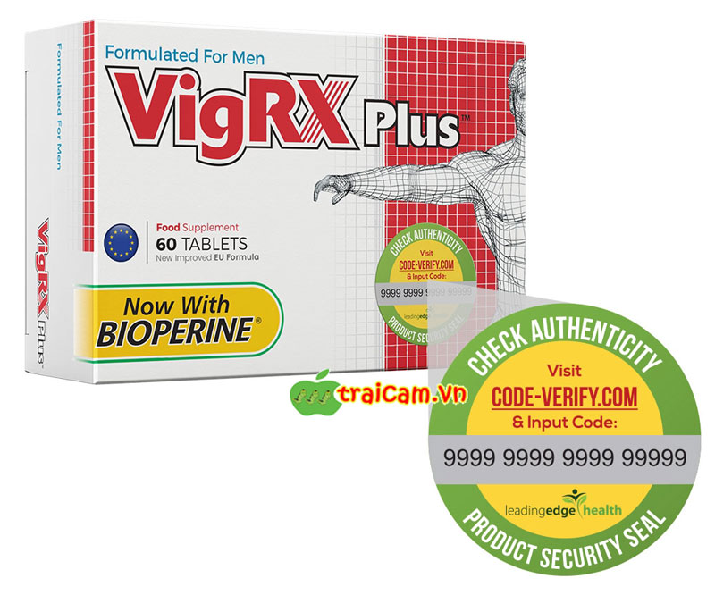 Thảo dược VigRX plus - thuốc tăng kích thước dương vật - tăng cường sinh lý cho nam